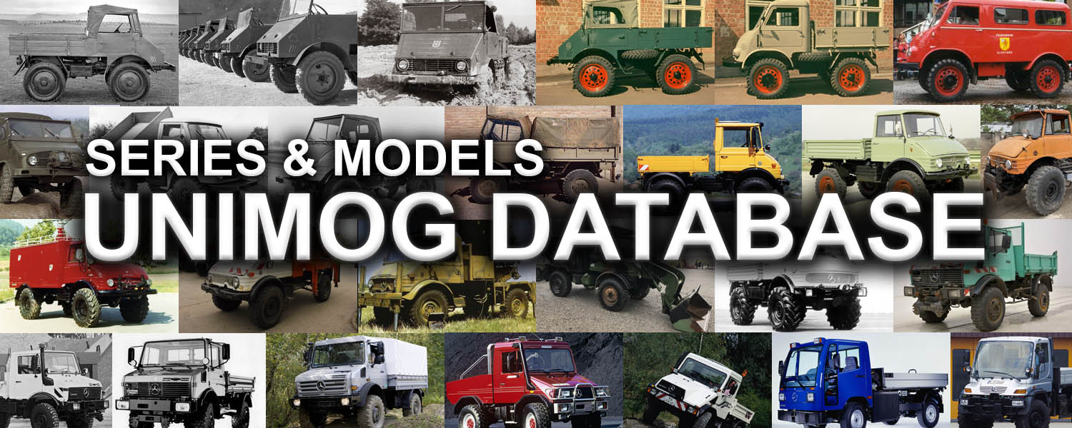 Complete Unimog Series & Models Database